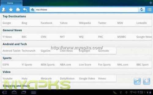 傲游浏览器 Maxthon for aPad 1.4 官方版 06