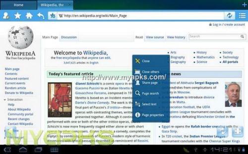 傲游浏览器 Maxthon for aPad 1.4 官方版 04