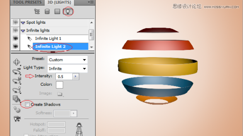 图14：Photoshop立体效果彩球制作教程