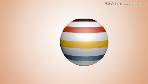 图4：Photoshop立体效果彩球制作教程