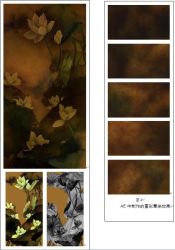 图18：水墨动画《荷塘月色》制作流程