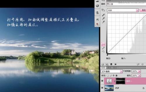 图4：Photoshop黄昏色调风景照制作