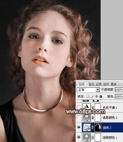 图10：Photoshop淡黄肤色设计教程