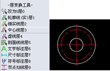 图4：浩辰CAD教程机械之平面图绘制