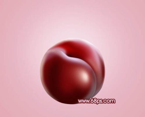 图4：Photoshop红色布林制作教程