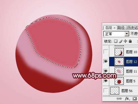 图8：Photoshop红色布林制作教程