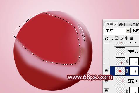 图11：Photoshop红色布林制作教程