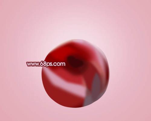 图14：Photoshop红色布林制作教程