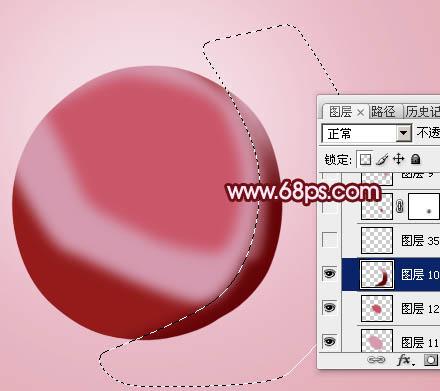 图9：Photoshop红色布林制作教程