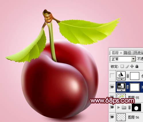 图25：Photoshop红色布林制作教程