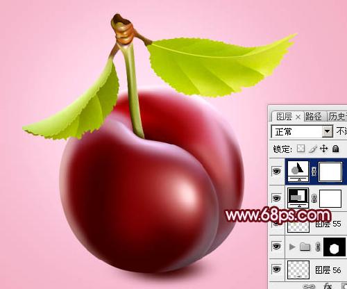 图27：Photoshop红色布林制作教程