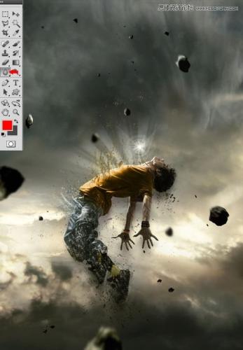 图15：Photoshop制作爆发力特效
