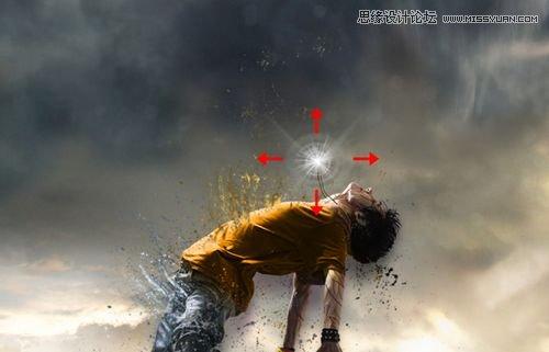图11：Photoshop制作爆发力特效