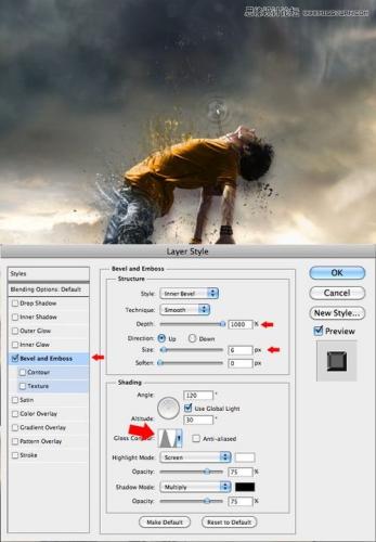 图10：Photoshop制作爆发力特效