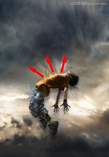 图12：Photoshop制作爆发力特效