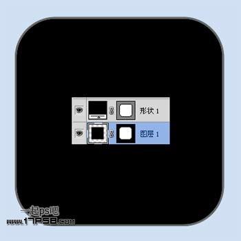 图6：PS设计制作iPod Shuffle图标