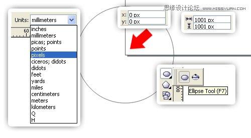 图2：CorelDraw绘制手表教程