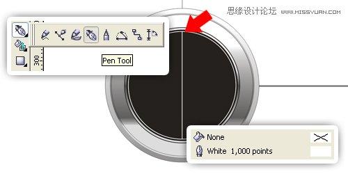 图10：CorelDraw绘制手表教程