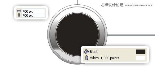 图9：CorelDraw绘制手表教程