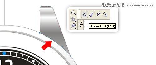 图36：CorelDraw绘制手表教程