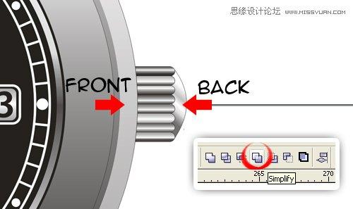 图53：CorelDraw绘制手表教程
