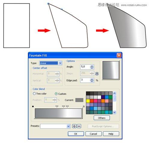 图54：CorelDraw绘制手表教程