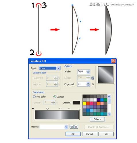 图59：CorelDraw绘制手表教程