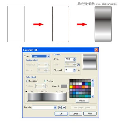 图58：CorelDraw绘制手表教程