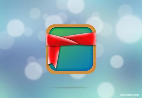 图15：PS制作圣诞iphone icon图标教程