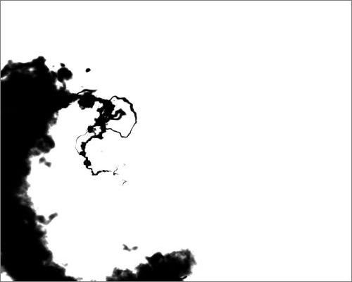 图3：After Effects制作滴墨入水特效
