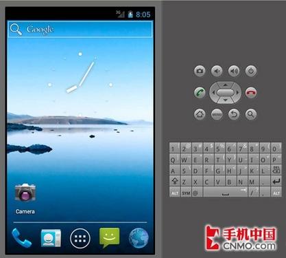 Android 4.0虚拟机界面