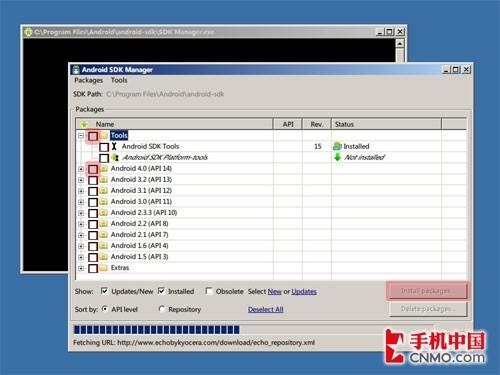 点击Install packages...