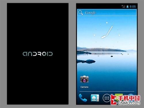 接下来我们将看到熟悉的Android开机画面