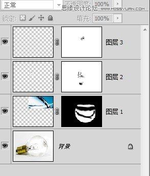 图8：Photoshop灯泡中的金鱼教程