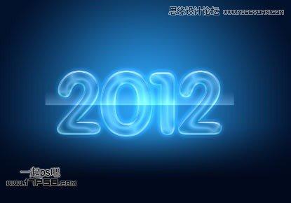 图14：Photoshop制作2012新年贺卡教程