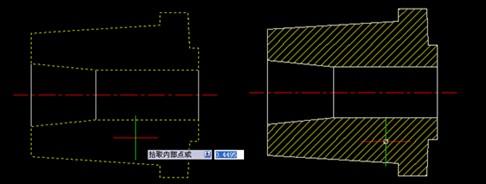 图2：浩辰CAD教程机械之对称零件图