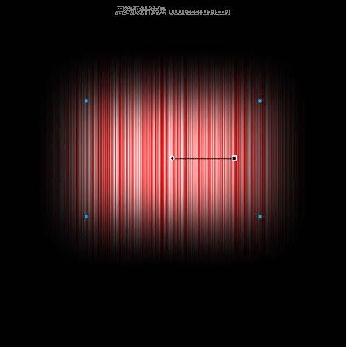 图3：Fireworks制作流光效果播放器海报