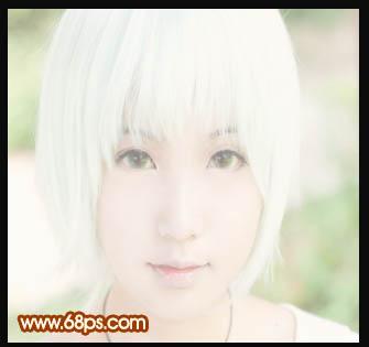 图6：PS将美女图添加彩妆效果完美教程