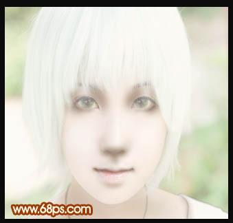 图7：PS将美女图添加彩妆效果完美教程