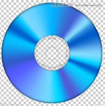 图4：Photoshop制作翻转光盘GIF动画教程