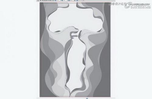 图9：Illustrator绘制艺术感剪纸效果