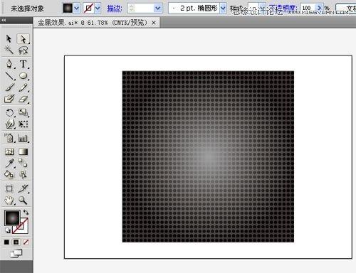 图6：Illustrator多边形工具绘制质感素材