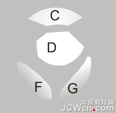 图5：CorelDRAW鼠绘南非世界杯足球