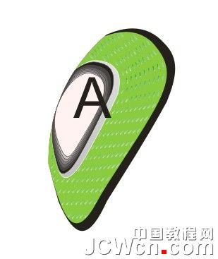 图3：CorelDRAW鼠绘南非世界杯足球
