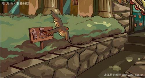 图20：photoshop鼠绘出城市小巷中欢跳的少年
