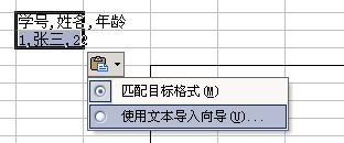 匹配目标格式
