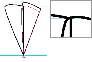 图6：Freehand巧用复制工具绘制螺旋图案