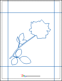 图3:Illustrator绘制漂亮的玫瑰花