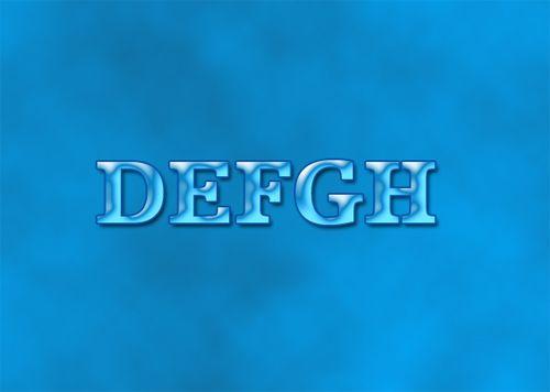 图10：PhotoShop制作蓝色星星文字效果教程