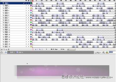 图1：Flash制作绚丽舞台效果广告